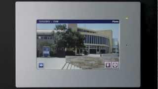 Iddero touch panel + Robin SmartView SIP door station integration demo