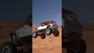 Jumping a Jeep at Trail hero! #rockcrawler