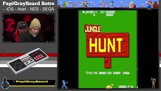 Old School Retro Arcade Game Jungle Hunt Gameplay Review