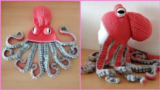 Crochet Octopus Beanie