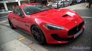 Maserati Granturismo S Novitec Tridente - Startup and Acceleration