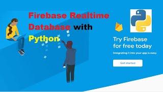 How to CREATE READ UPDATE DELETE (CRUD) data in Firebase Realtime Database with Python