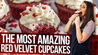 Most Amazing Red Velvet Cupcakes