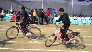 Banyan Tree School Sports Day-- Slow cycling race