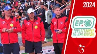 32e LOY vs LUCCHINI : Europétanque triplette des Alpes-Maritimes à Cagnes-sur-Mer 2024