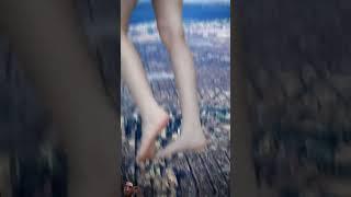 Giantess crush’s city to dust #giantess #feet #foot #toes #viral #fyp