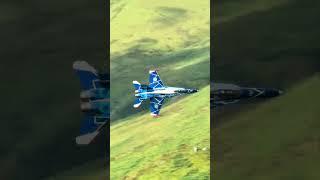 The CF-18 Demonstration Team in the Mach Loop