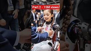  Part 2 - Humanoid Robot 2025 shows,  Reveals Inside her Suit Live event #irc #shorts