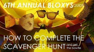 6th Annual Bloxy Award Scavenger Hunt GUIDE [THE 6TH ANNUAL BLOXYS]