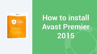 How to install Avast Premier 2015