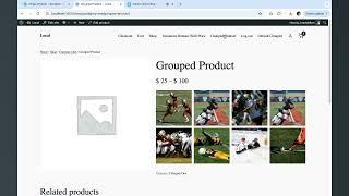 Grouped Products as Thumbnail Images