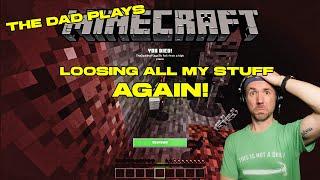 Dad plays Minecraft for the first time Pt. 4! Time to explore!