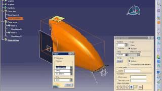 Object construction from cloud points and surface