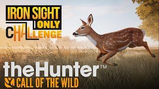 Hunting Challenge Accepted with ONLY Iron Sights in thehunter?