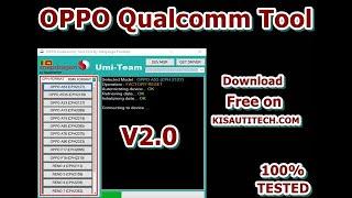 OPPO Qualcomm Tool V2.0 EDL Format Tool Download | Latest Update |