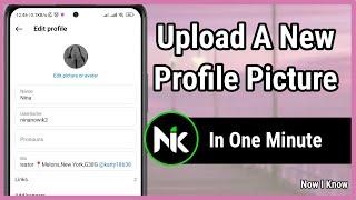 How To Upload A New Profile Picture On Instagram 2024