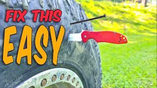 Flat Tire? No Problem!  How to Repair ANY Flat Tire