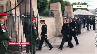 В Санкт-Петербурге прошла церемония прощания с подводниками