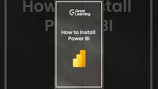 How to install #powerbi