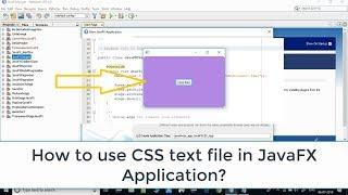 How to use CSS in JavaFX applications? | Tutorial for Beginners