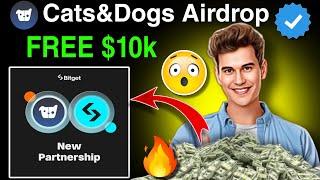 Cats & Dogs New Airdrop Same Like Dogs  | Cats & Dogs Airdrop | Cats & Dogs Airdrop Claim