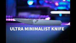 THE ULTRA MINIMALIST KNIFE?! | Pro-Tech x Boker Plus Kwaiken