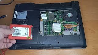 Fujitsu Siemens v5535 попытка абгрэйда провалена