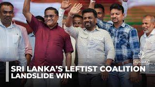 Landslide win for Sri Lanka’s leftist coalition in snap general elections