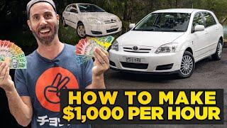 How To Make Money FIXING CARS ($1000 AN HOUR!!)