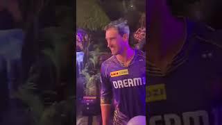 Mitchel Starc Grand Entry KKR Unplugged Event with KKR Anthem Song #cricket #kkr #ipl #viratkohli
