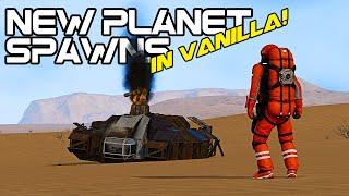 Vanilla Planetary Encounters in Space Engineers - Sneak Peek