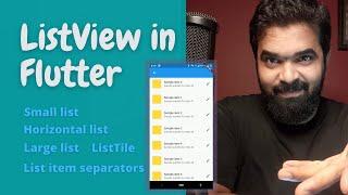 How to display lists in Flutter?