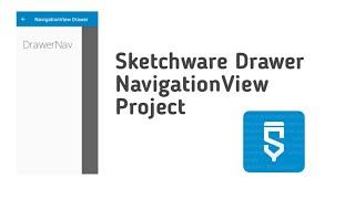 NavigationView Drawer with Fragment #Sketchware