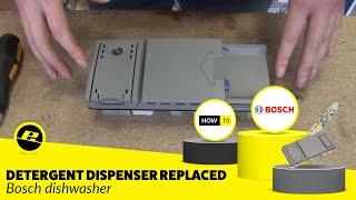 How to Replace the Dishwasher Detergent Dispenser on a Bosch Dishwasher