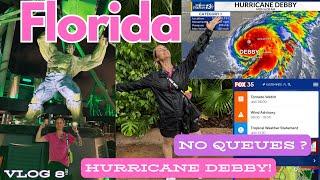 FLORIDA VLOG | HURRICANE Debby | A dead Islands of adventure