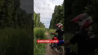 HILL CLIMBS ON THE YZ250FX & KLX110R! #shorts #dirtbikelife #pitbikelife