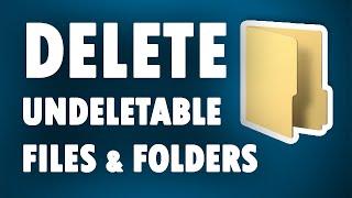 [SOLVED] How To Delete troublesome Files or Folders That Won't Delete In Windows 7, 8 & 8.1