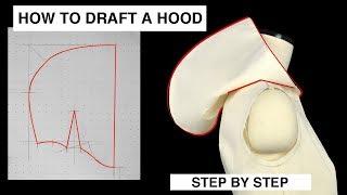 PATTERN MAKING | HOW TO DRAFT A HOOD STEP BY STEP !!!