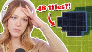 trying this new tiny build challenge in the sims 4