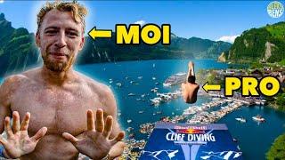 Je teste le REDBULL CLIFF DIVING à 27 MÈTRES...