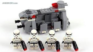 LEGO Star Wars Imperial Troop Transport review! set 75078