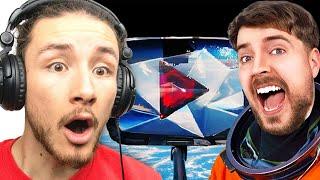 Reacting To I Sent MrBeast's 100 Million Playbutton into Space