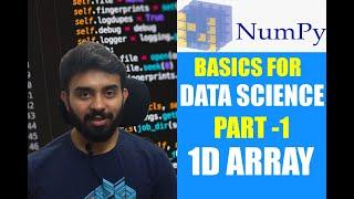 NumPy Essentials for Data Science - part-1 | One Dimensional Array