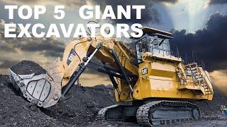 Top 5 Biggest Hydraulic Mining Excavators