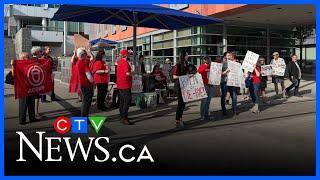 Renoviction bylaw rally in Kitchener