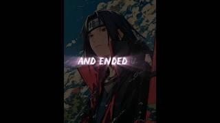 ITACHI TO HIS HATERS️YOU DON'T UNDERSTAND ME, YOU DON'T UNDERSTAND YOUR SELF #itachi#itachiuchiha