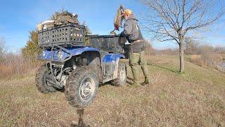 TRAPPING SEASON is OPEN! Otter and Beaver Set Strategy (VLOG) S6 Ep7