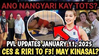 PVL UPDATES TODAY JANUARY 11, 2025! TOTS NAPAGTRIPAN NI BEA! CES AT RIRI TO FARM FRESH! #pvl2025