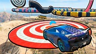 ОЧЕНЬ КРУТОЙ АВТОПАРКУР С ВЕТРЯКАМИ! ГТА 5 ОНЛАЙН █ GTA 5 ONLINE