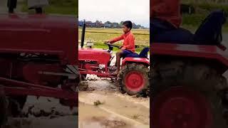 Homemade Mini Mahindra Tractor Mini Tractor #shorts